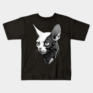 Mafia Cyber cat Kids T-Shirt